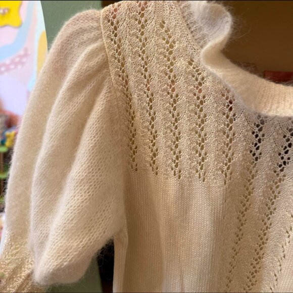 Rouje Cropped crew Sweater size small /4/ 36. Never wore it - Picture 4 of 8